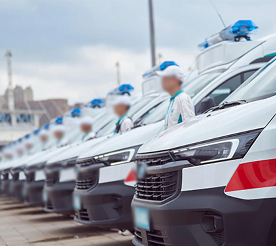 梓潼县服务车队展示